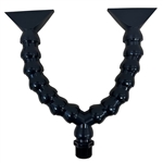 Loc-Line 3/4" Large Flare Nozzle Dual Return Set