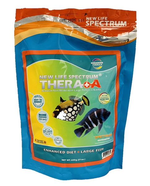 New Life Spectrum Naturox Series - Thera+A  Large Sinking Pellet (3mm-3.5mm) 600g