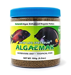 New Life Spectrum Naturox Series - Algaemax Regular Sinking Pellet (1mm) 150g