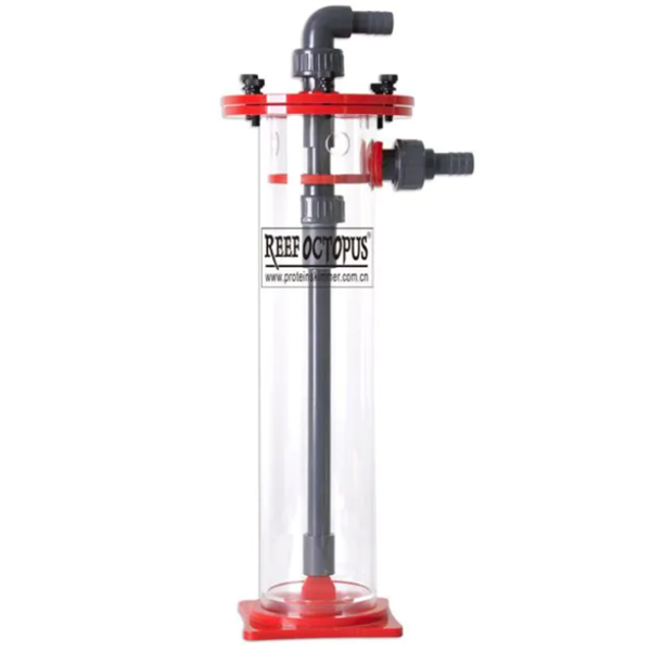 Reef Octopus  Pellet Reactor BR-140 "5.5"" Reactor Holds:2000ml 
Dim: 8.3"" x 8.3"" x 20.9""            Rated up to 475gal
Requires 800-1000gph feed pump"