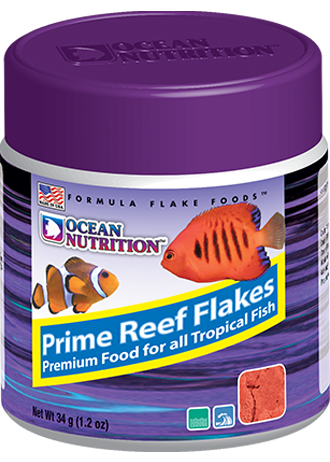 Ocean Nutrition Prime Reef Marine Flake Food 1.2oz