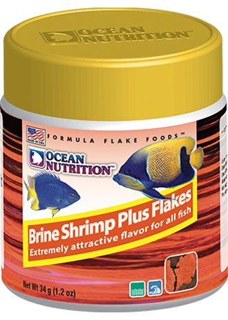 Ocean Nutrition Brine Shrimp Plus Flakes 1.2oz