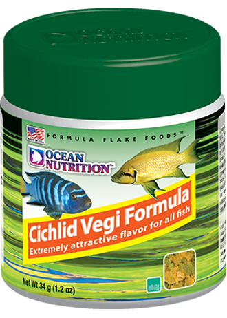 Ocean Nutrition Cichlid Vegi Flake 1.2 oz