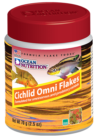 Ocean Nutrition Cichlid Omni Flake Food 2.5 OZ