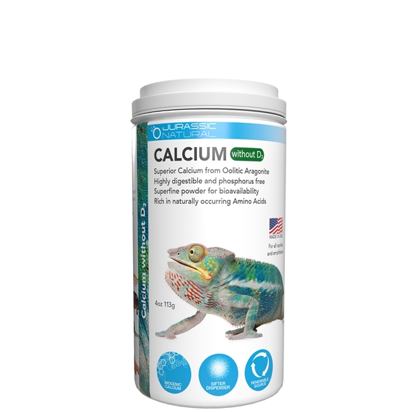 Pisces Jurassic Natural Calcium w/o D3 4oz