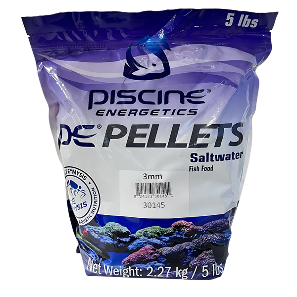 PE Mysis Pellets Saltwater 3mm - 5lb (Pouch)