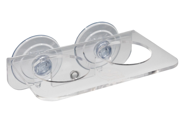 Pangea Acrylic Feeding Ledge w/ Suction Cups - Large