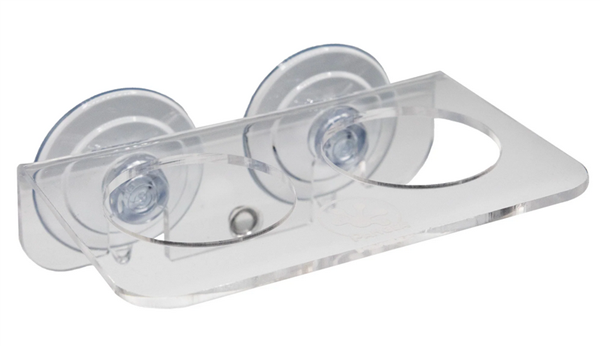 Pangea Acrylic Feeding Ledge w/ Suction Cups - Large