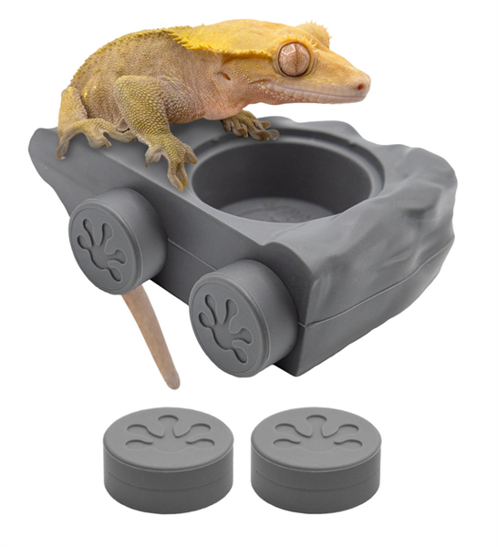Pangea Eco Magnetic Feeding Ledge - Gray 1 Cup