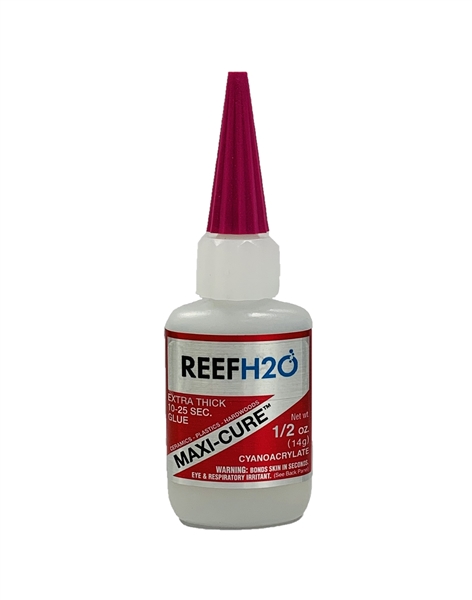 ReefH2O MAXI-CURE Extra Thick Cyanoacrylate Glue 1/2 oz
