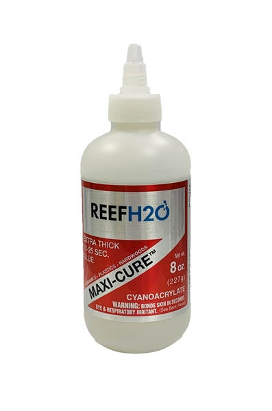 ReefH2O MAXI-CURE Extra Thick Cyanoacrylate Glue 8 oz