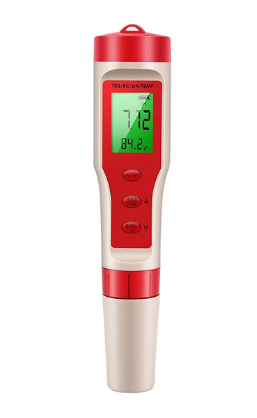 Aquarium Elements TDS / pH / EC / Temp Meter