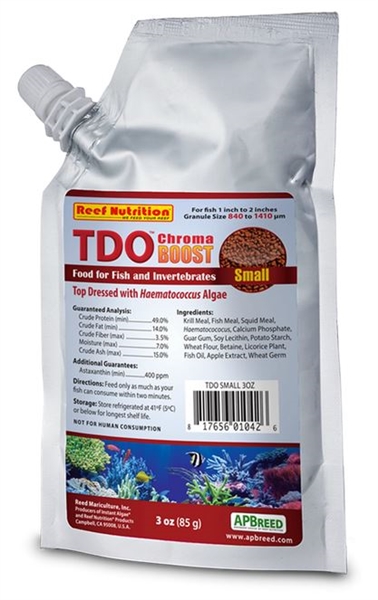 Reef Nutrition TDO Chroma Boost Small 3oz