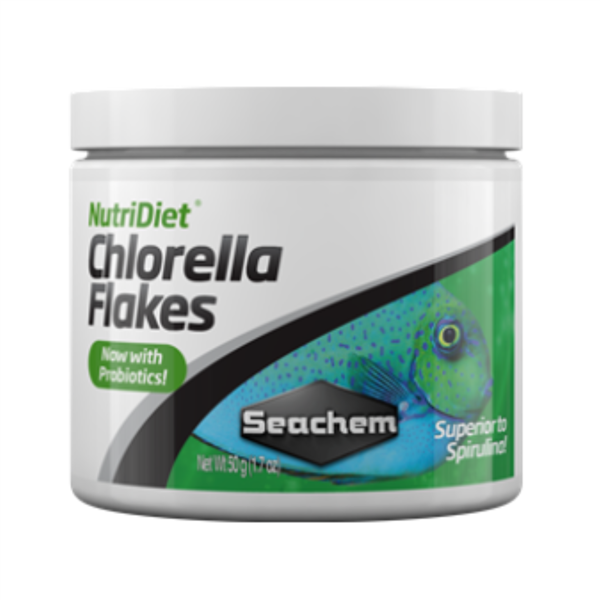 Seachem NutriDiet Chlorella Flakes w/ Probiotics 50 g