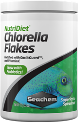 Seachem NutriDiet Chlorella Flakes w/ Probiotics 100 g