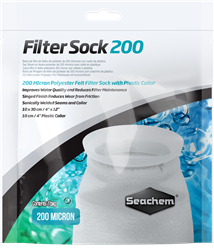 Seachem Filter Sock 200 micron Welded 4" x 12"