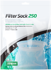 Seachem FIlter Sock 250 micron Welded 7" x 16"