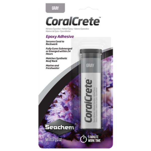 Seachem CoralCrete - Gray 2 oz