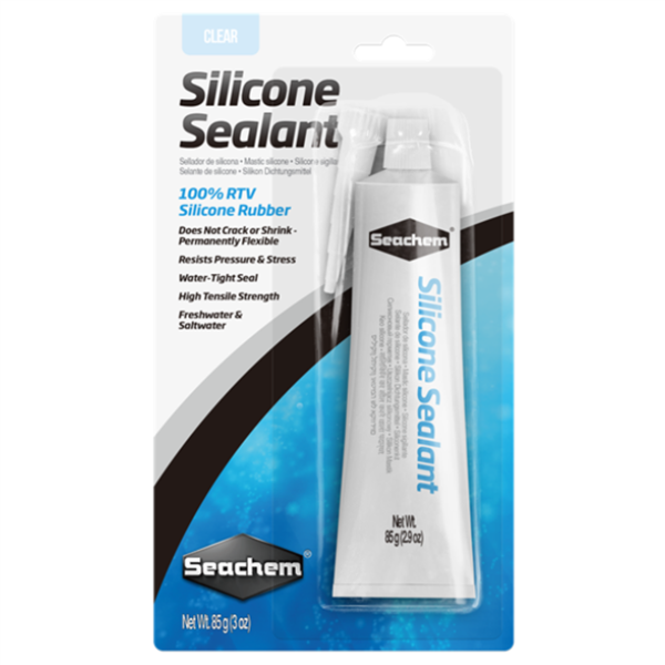 Seachem Silicone Sealant - CLEAR 3 oz