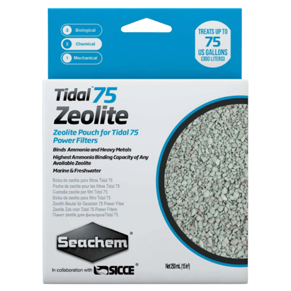 Seachem Tidal 75 Zeolite 250 ml