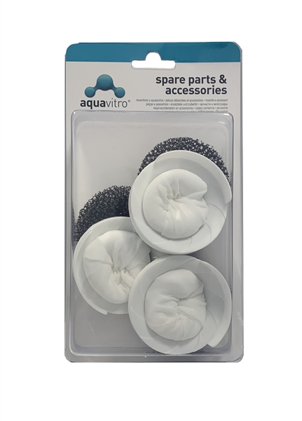 Seachem Aquavitro Division/Element Filter Sock and Small Sponge - 3 Pack