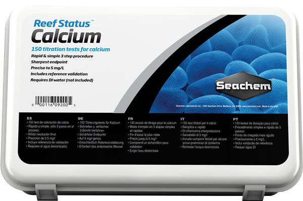 Seachem Reef Status Calcium Test Kit