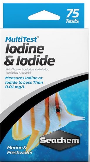 Seachem MultiTest - Iodine & Iodide