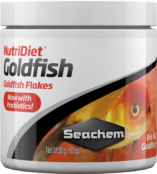 Seachem NutriDiet Goldfish Flakes w/ Probiotics 30g
