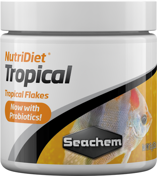 Seachem NutriDiet Tropical Flakes w/Probiotics 15g