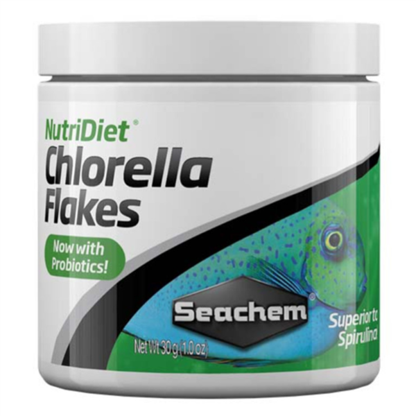 Seachem NutriDiet Chlorella Flakes w/ Probiotics 30 g