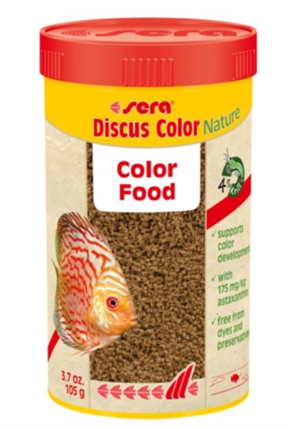 Sera Discus Color Nature Color Food 250mL