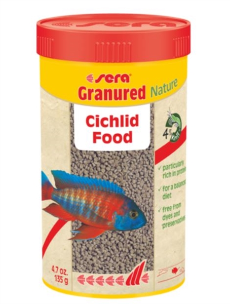 Sera Granured Nature - Cichlid Food 250mL