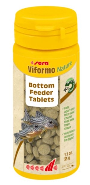 Sera Viformo Nature - Bottom Feeder Tablets 50mL -  130 Tabs