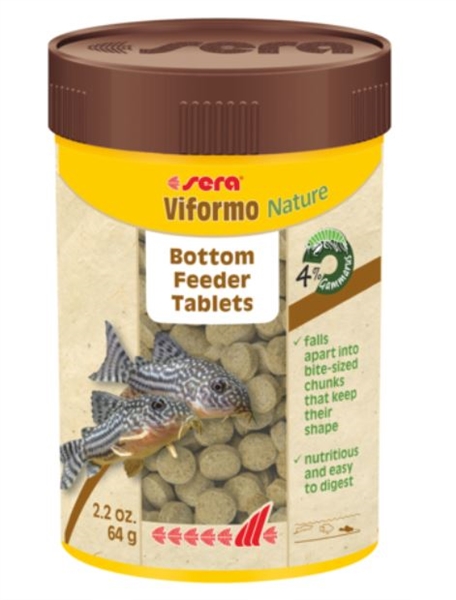 Sera Viformo Nature - Bottom Feeder Tablets 100mL -  258 Tabs