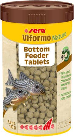 Sera Viformo Nature - Bottom Feeder Tablets 5.6oz / 160g