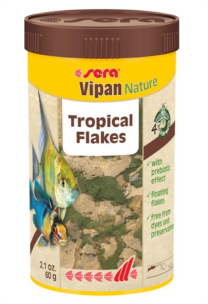 Sera Vipan Nature - Tropical Flakes 250mL