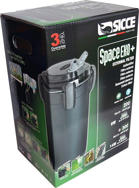 Sicce Space EKO 200 Canister Filter - 190 GPH