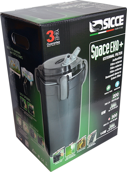 Sicce Space EKO 300 Caniter Filter - 240 GPH