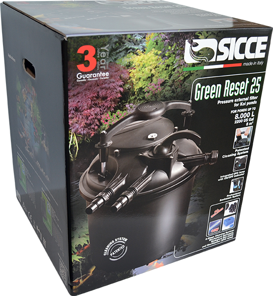 Sicce Green RESET 25 Filter with 10w UV
