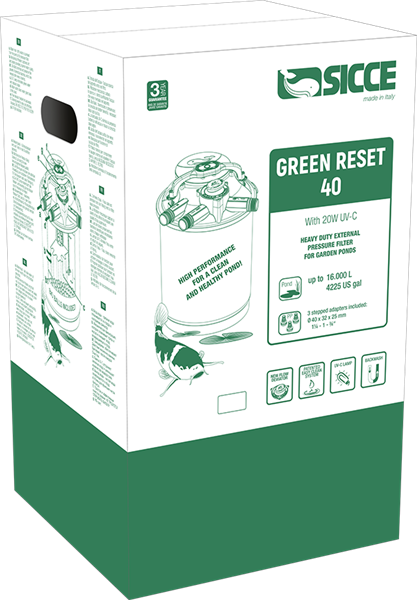 Sicce Green RESET 40 Filter with 20w UV