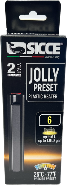 Sicce JOLLY Preset 6 - Submersible Heater - 6 Watt