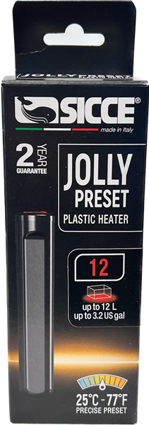 Sicce JOLLY Preset 12 - Submersible Heater - 12 Watt