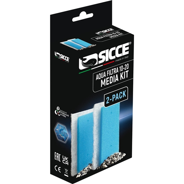 Sicce Aqua Filtra 10-20 Replacement Media Kit