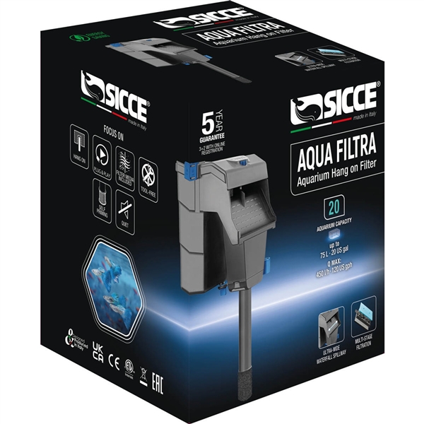 Sicce Hang On Aqua Filtra 20