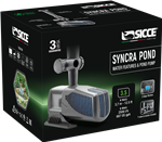 Sicce SyncraPond 3.5 Pond Pump with Fountain - 687gph