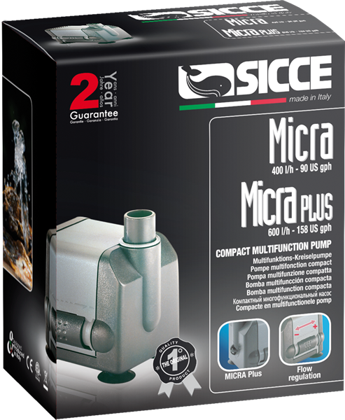 Sicce Micra Pump 90 GPH 1.9 FT Head