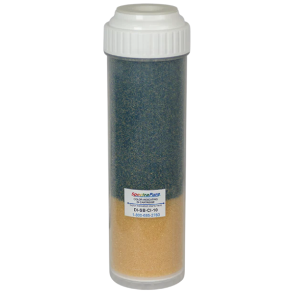 Spectrapure Silica Buster Color Changing DI Cartridge 10"