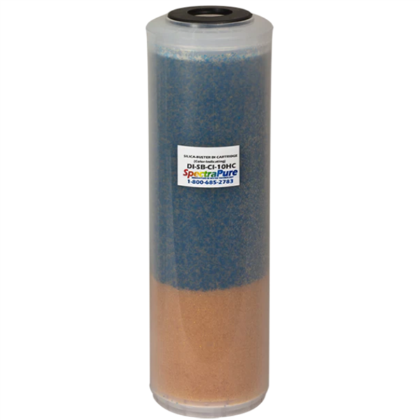 Spectrapure Super DI High Capacity Silica Buster DI Cartridge Color Indicating