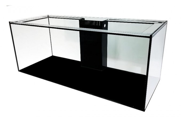 Aqua Japan 150 Tall PRO 48x24x30 - Overflow Aquarium, Prebuilt Aluminum Stand, and Sump ** WHITE **