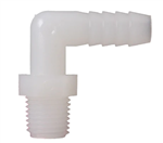 Nylon Elbow 1/4"Mpt x 3/8"Hose